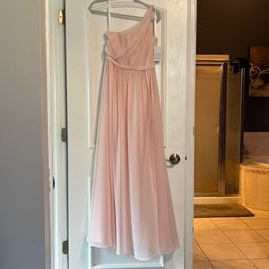 BLUSH BRIDESIDE BRIDESMAID DRESS